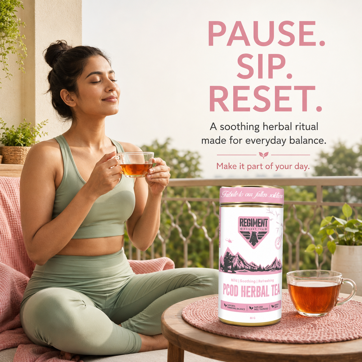 PCOD Herbal Tea - 80G