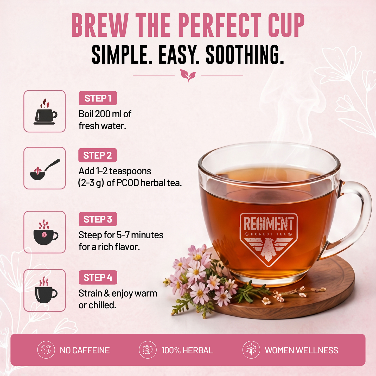 PCOD Herbal Tea - 80G